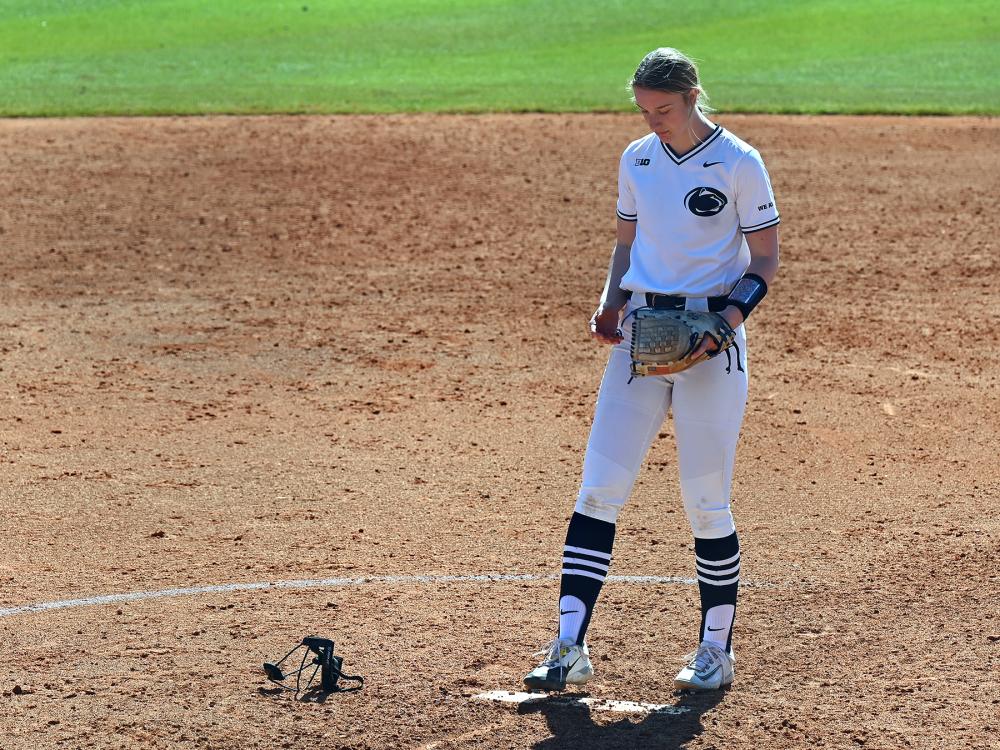 Paige Maynard on the mound